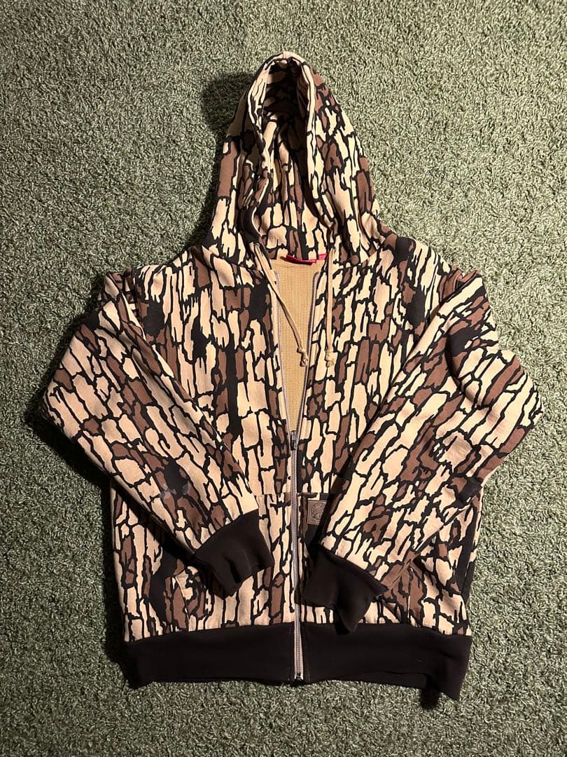 激レア supreme ジップパーカー リアルツリー 値下げ可