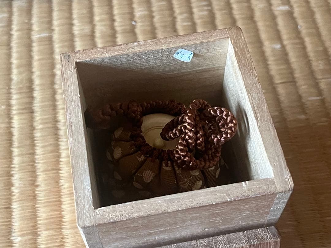 茶道具　膳所焼 陽炎園 淡海ぜぜ 茶入 仕覆付