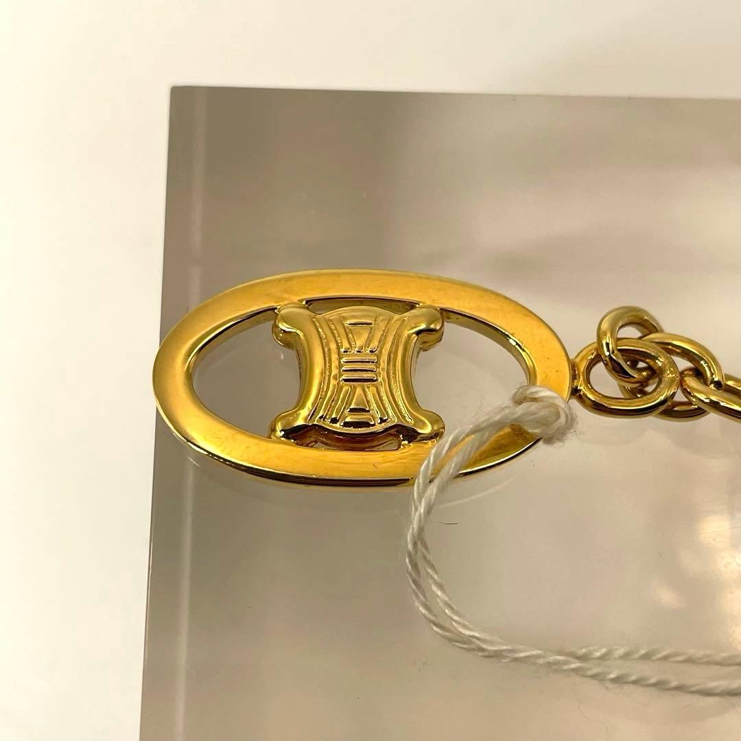 専用❗️CÉLINE トリオンフ ゴールド キーホルダー 新品未使用／保存状態良好