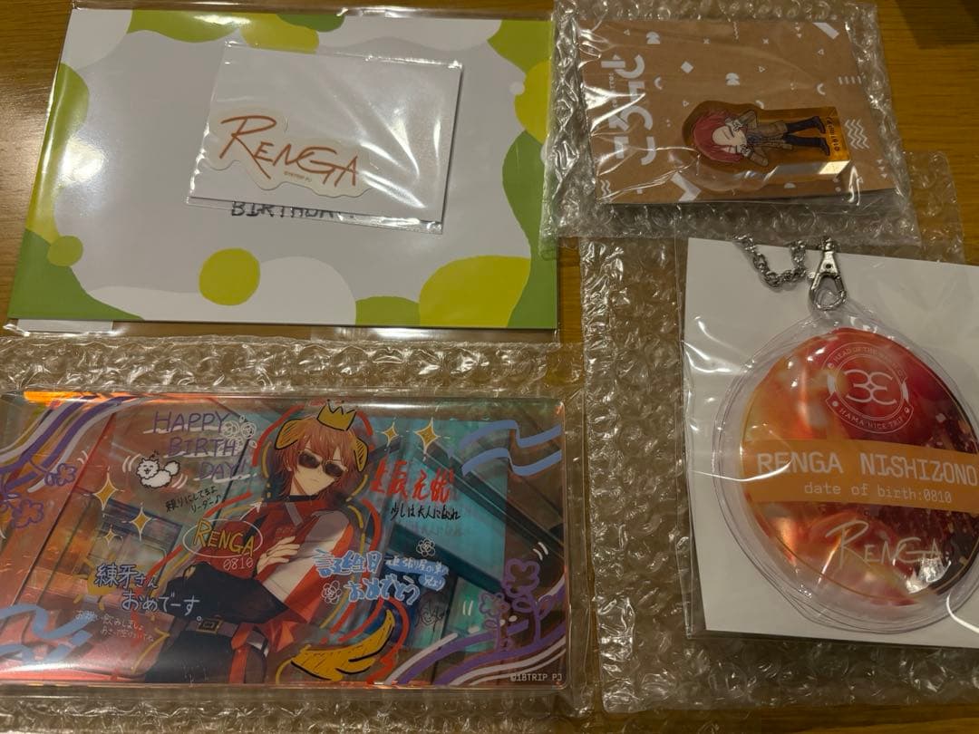 西園練牙　練牙　バースデー　スペシャルセット　BD エイトリ　18trip