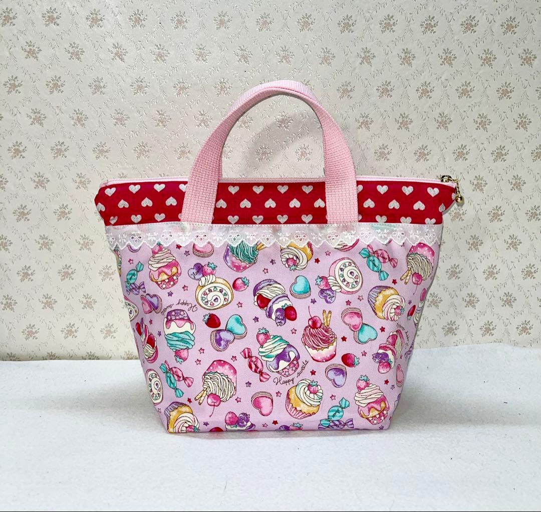 保冷保温お弁当バック　ファスナータイプ