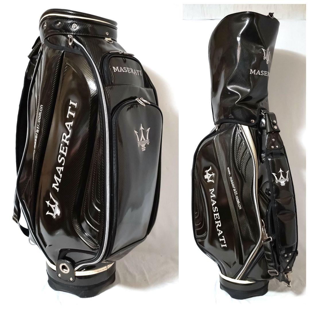 希少　MASERATI　キャディバック　ゴルフバッグ　マセラティ　非売品　3点式