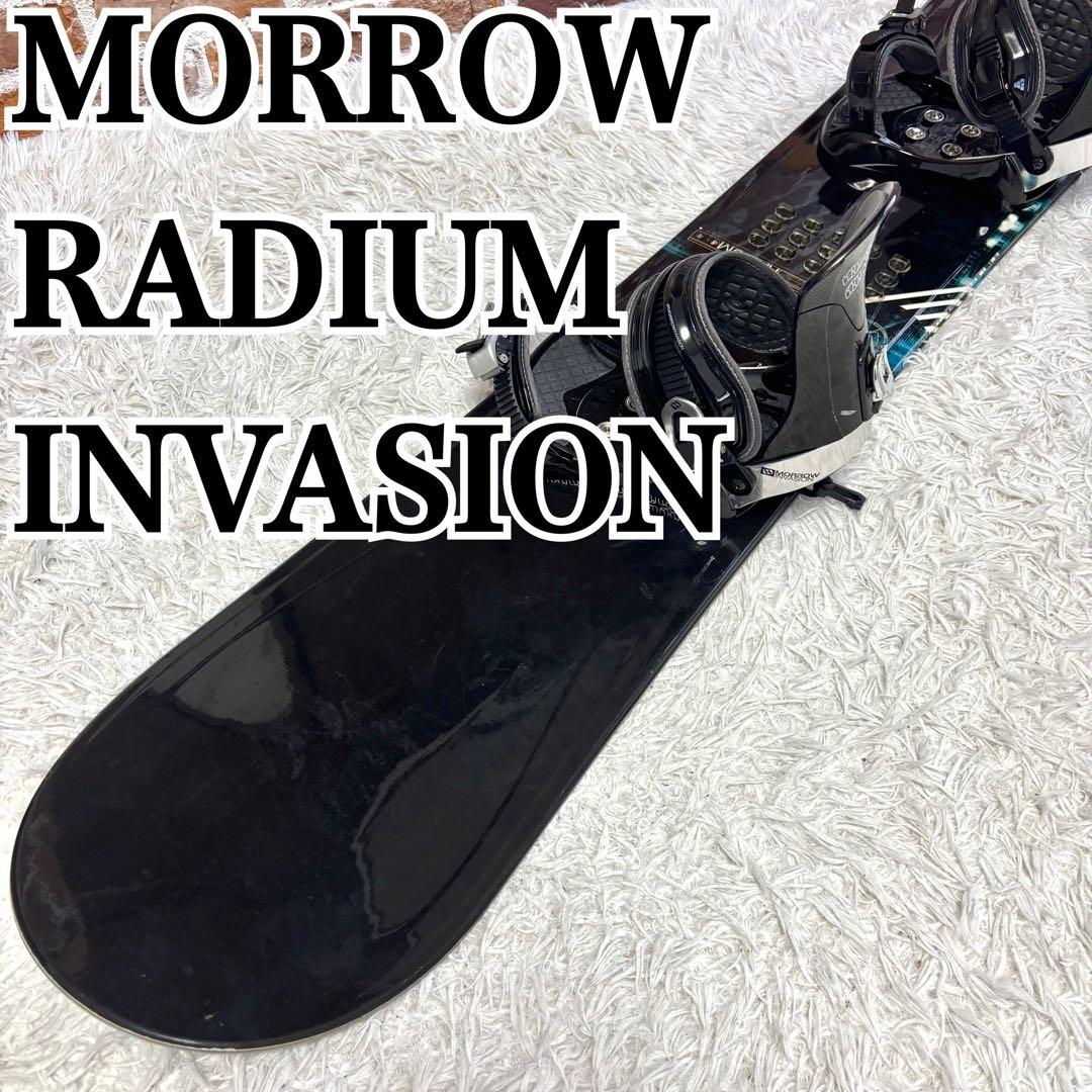 ✨美品✨MORROW モロー スノーボード セット 155cm RADIUM