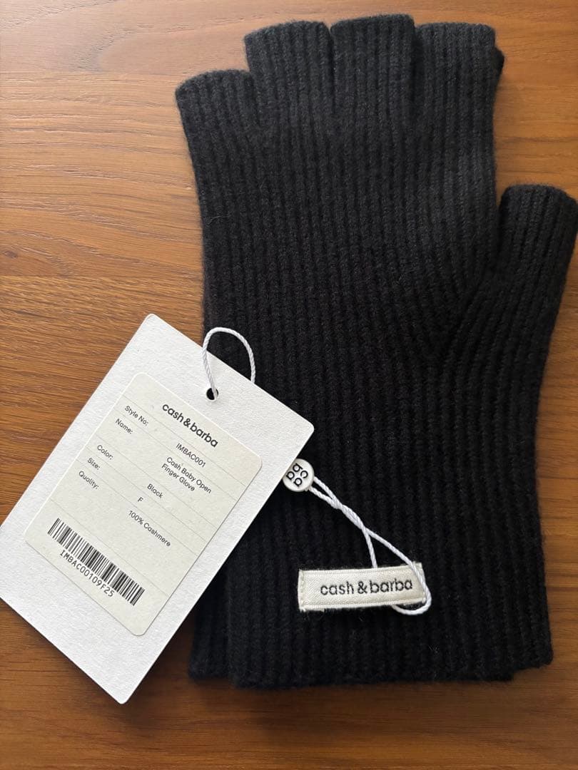 cash&barba Cash Baby OpenFingerGlove 手袋