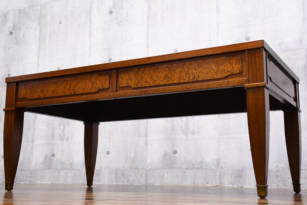 EIK56 ドレクセルヘリテイジ トライユン カクテルテーブル マホガニー材