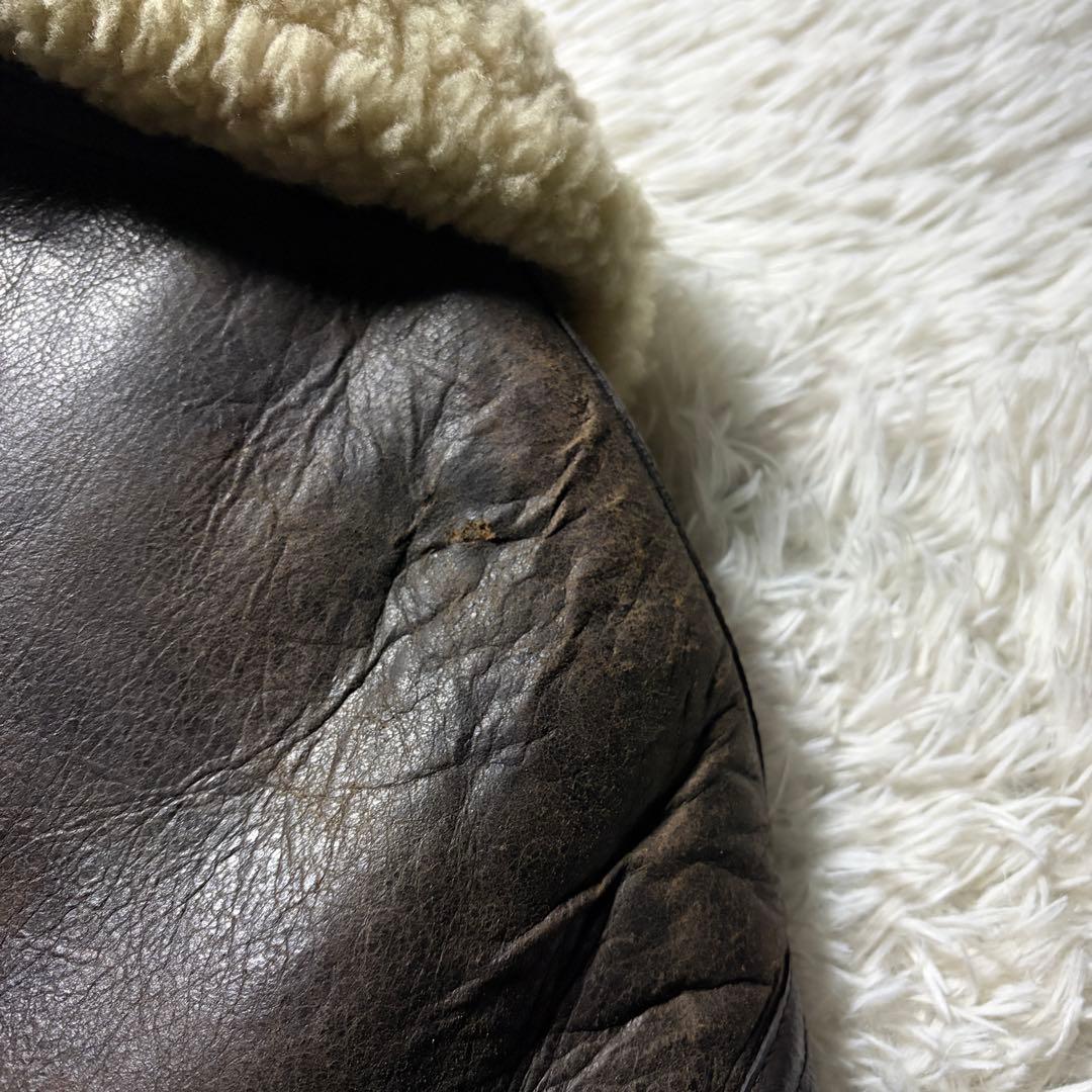 B*E様 【雰囲気抜群】AVIREX フライトジャケット　B-3 大戦モデル　羊