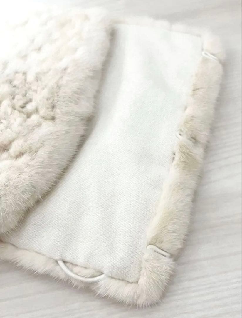 ＤＡＩＳＹ ＬＩＮ for ＦＯＸＥY Mink　Collar　アイボリー