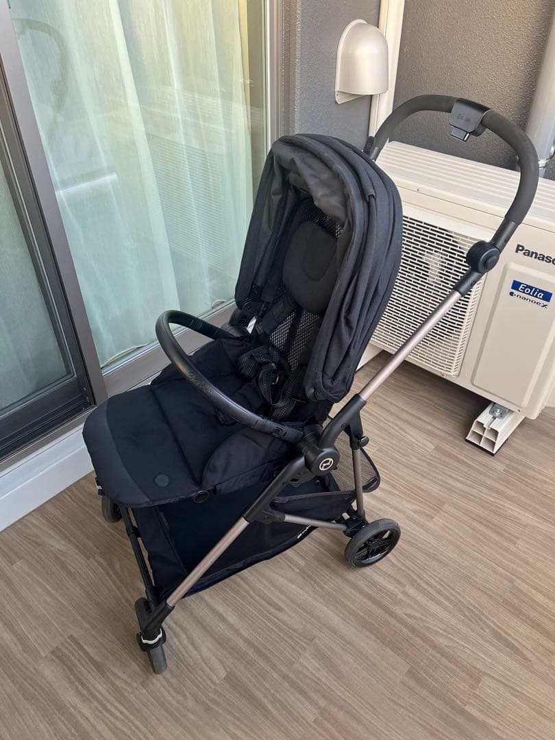 サイベックス　MELIO メリオ　アルミ　ブラック ベビーカー