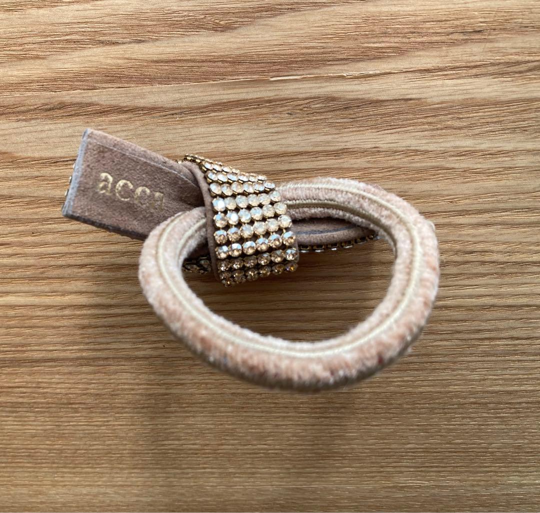 【punai】acca ゴールド ヘアゴム　美品