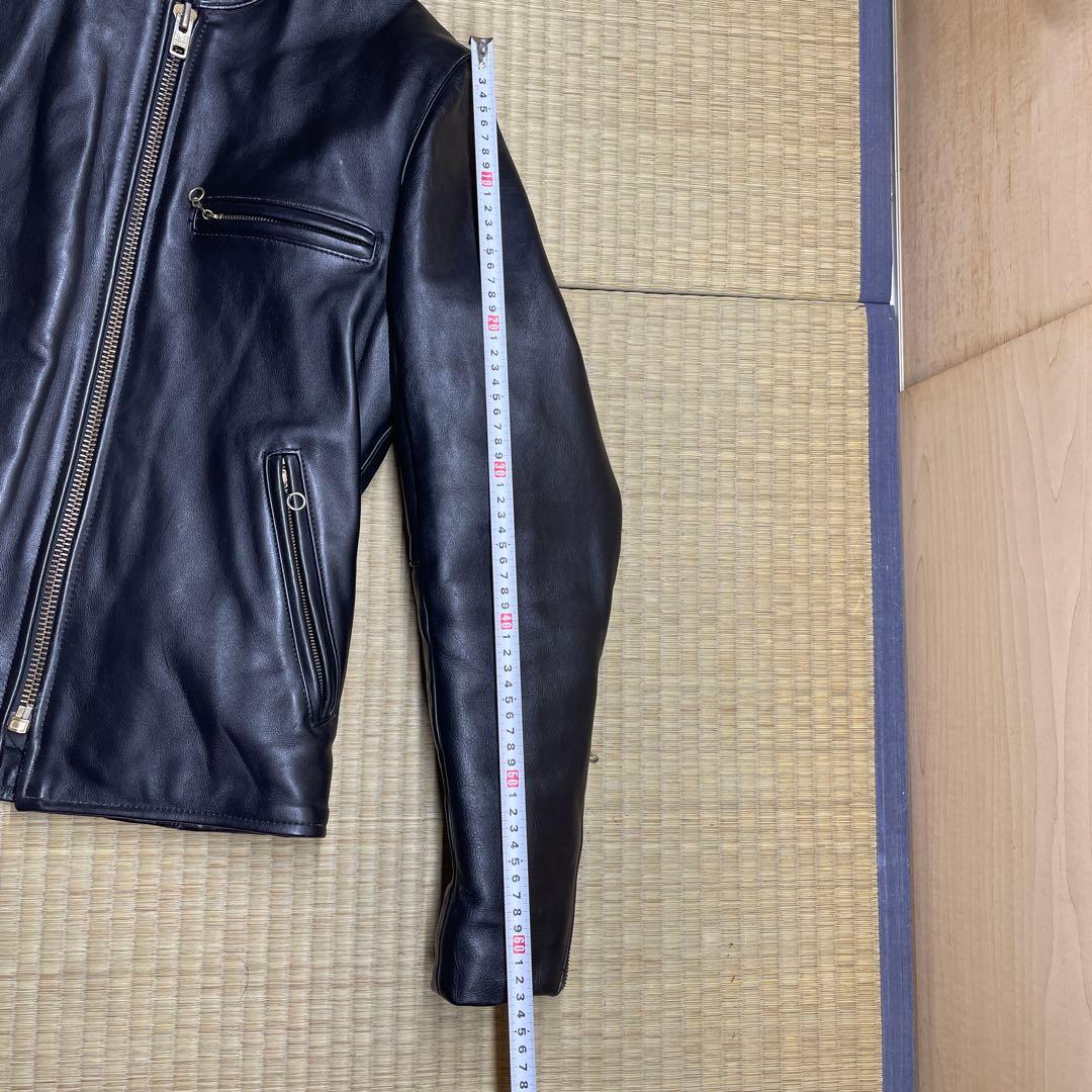 ジ*ル様 Vanson ビンテージ レザージャケット シングルライダース 36