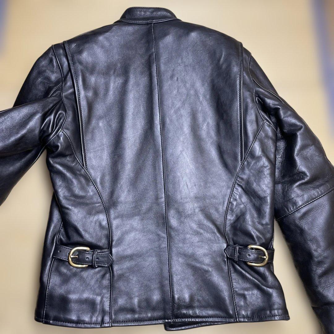ジ*ル様 Vanson ビンテージ レザージャケット シングルライダース 36