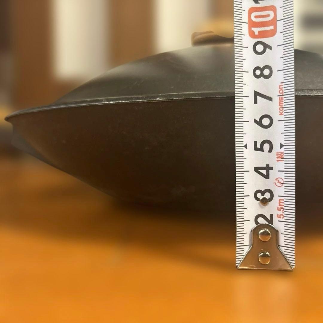 ストウブ　特大ウォック　中華鍋　黒　激レア