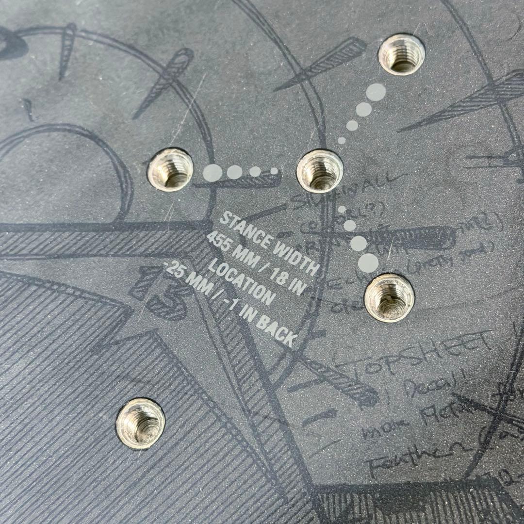 BURTON CUSTOM 148 B1306 グラフィック　スノーボード　良好