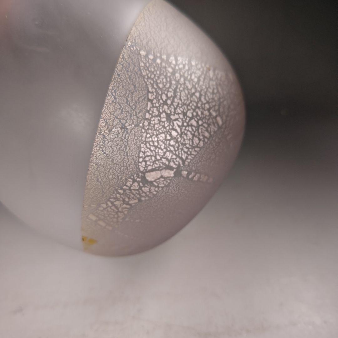 イ942 水指『高橋幸夫作』『ガラス硝子　水指　共箱』茶道具