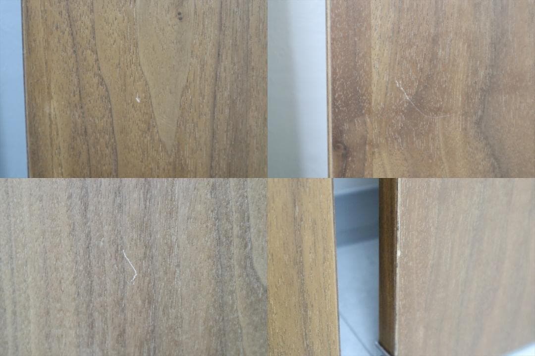 MUJI ステンレスユニットシェルフ ウォールナット 大 5段 ワードローブ