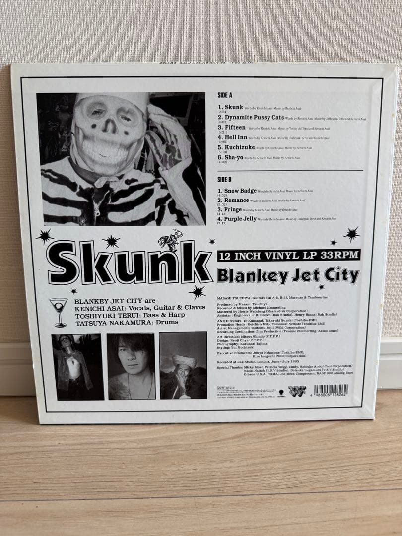 Blankey Jet City Skunk レコード ブランキージェットシティ