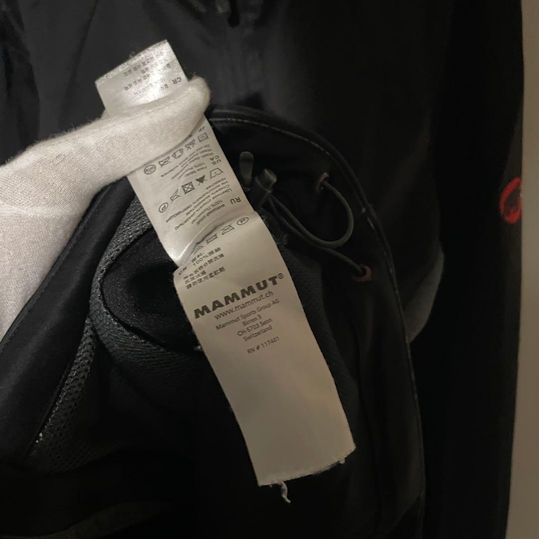 hirohen マムート ソフトシェルジップアップスノードン ブラック