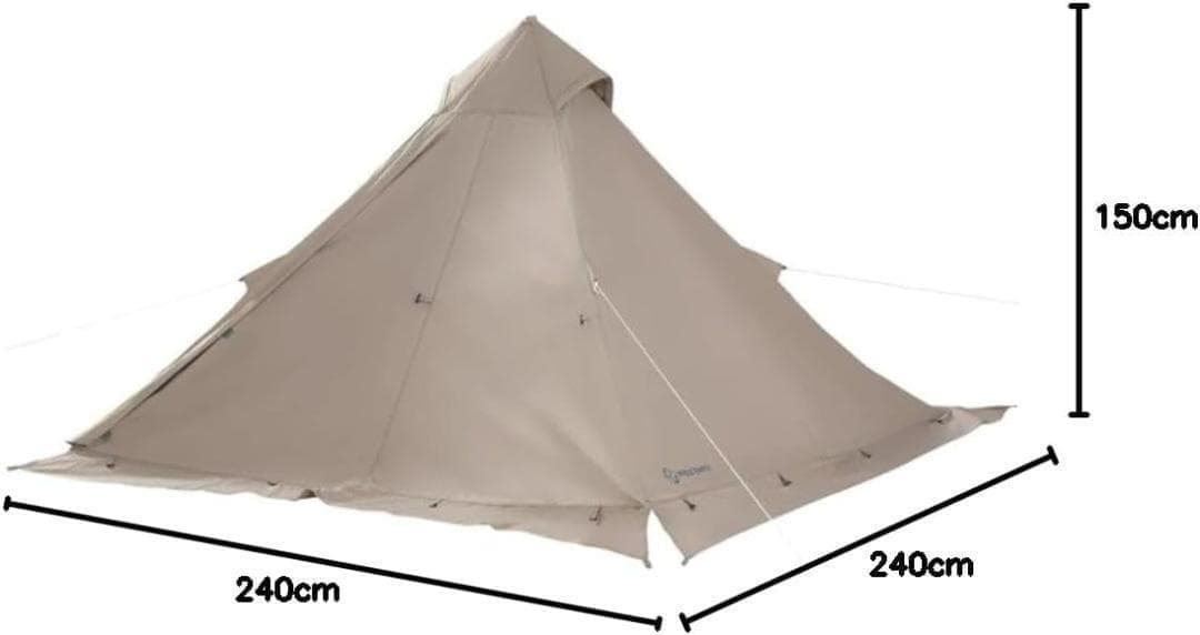 新品 ホールアース ピノマッド テント 1~2人用 WE2LDA11 TC素材