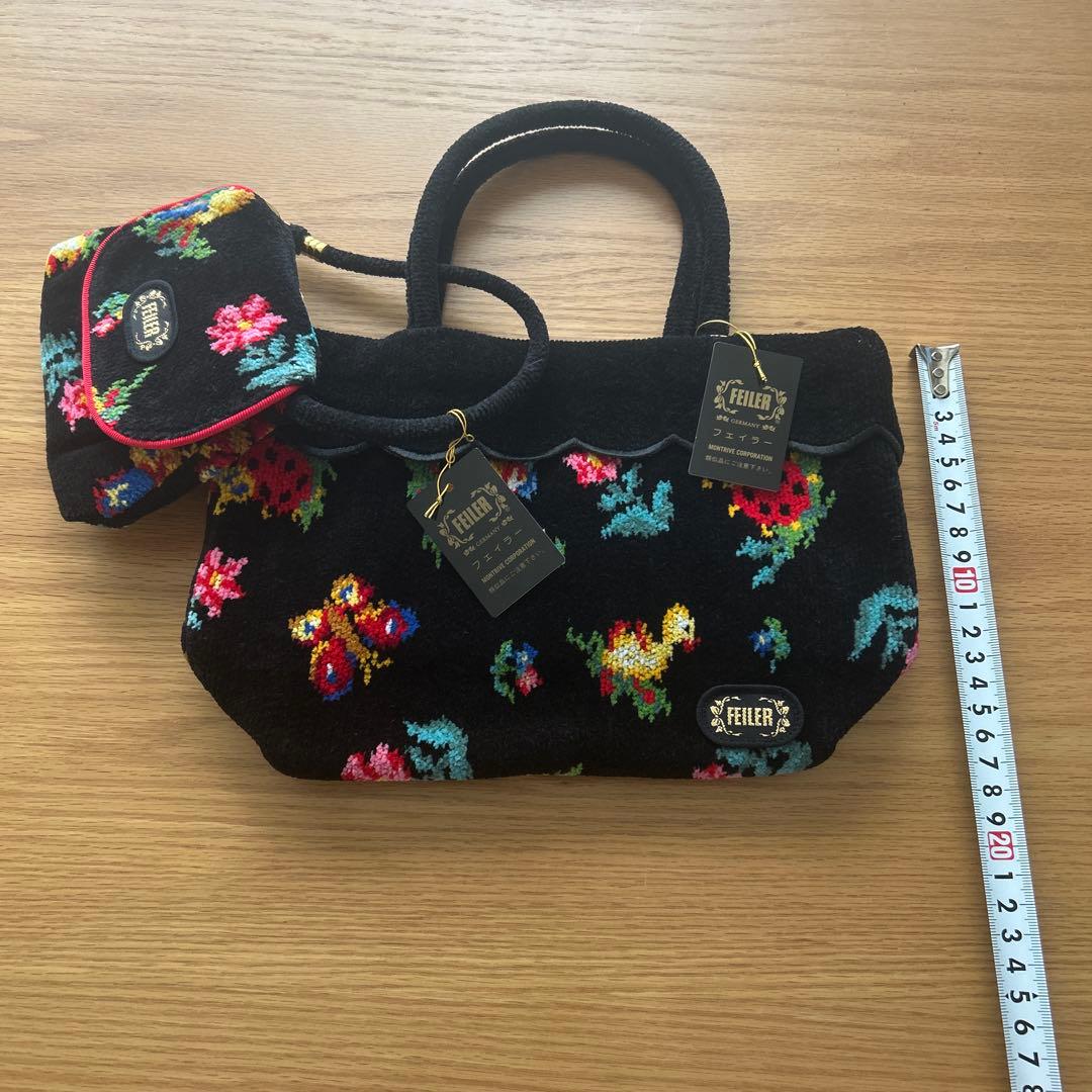 FEILER バック　ミニポーチ付き