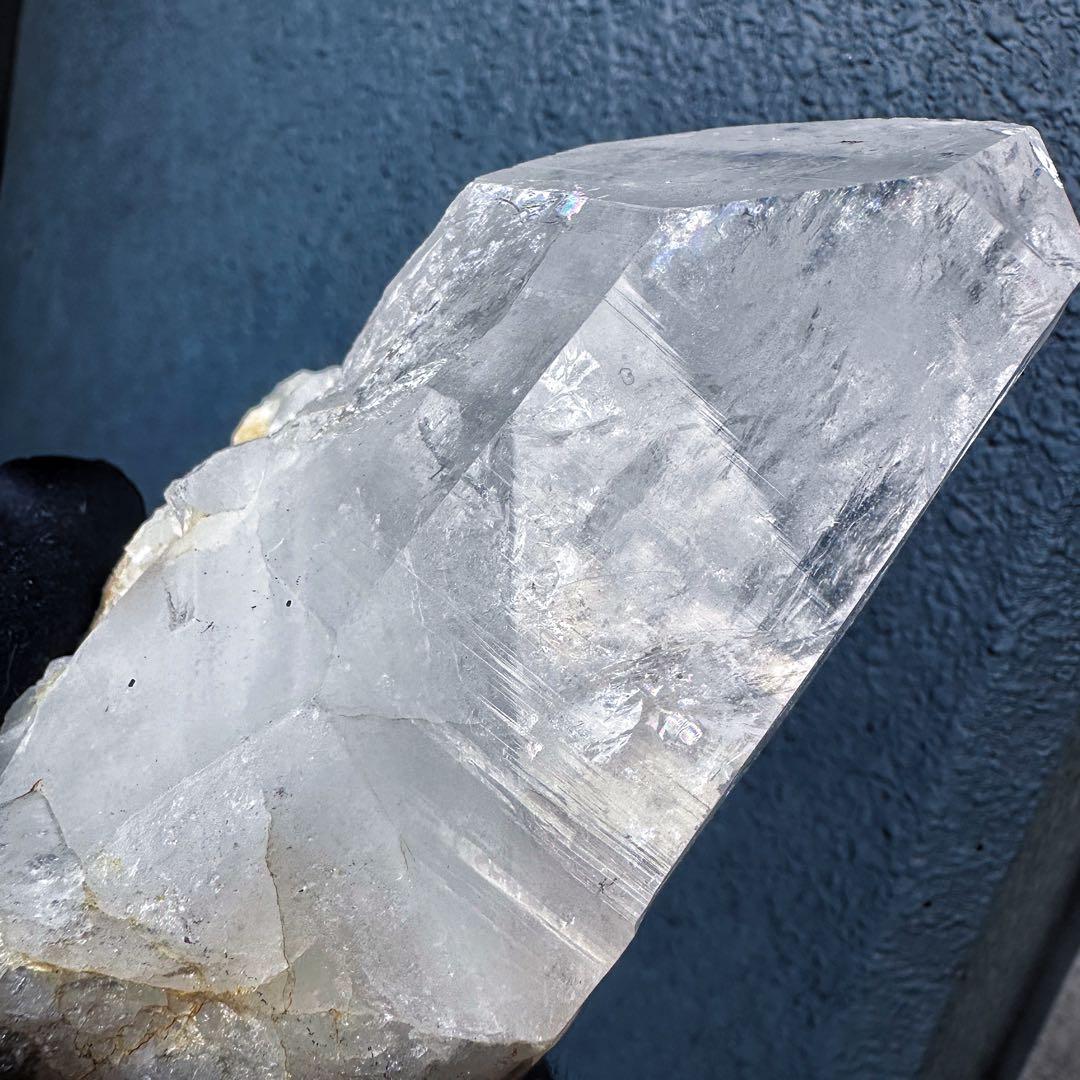 希少❗️超綺麗♡レインボー☆超強いパワー ヒマラヤ水晶 クラスター天然石A1459