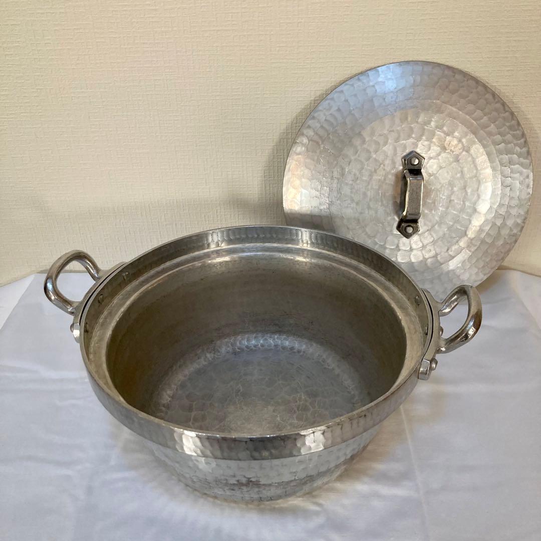 姫野作. 本手打アルミ段付鍋 8寸