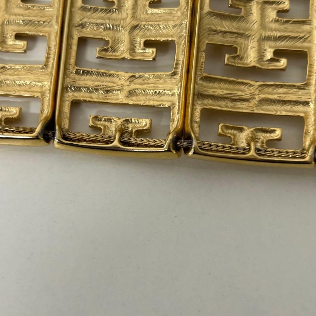 ジバンシー バングル ブレスレット ワイド 幅広 ヴィンテージ