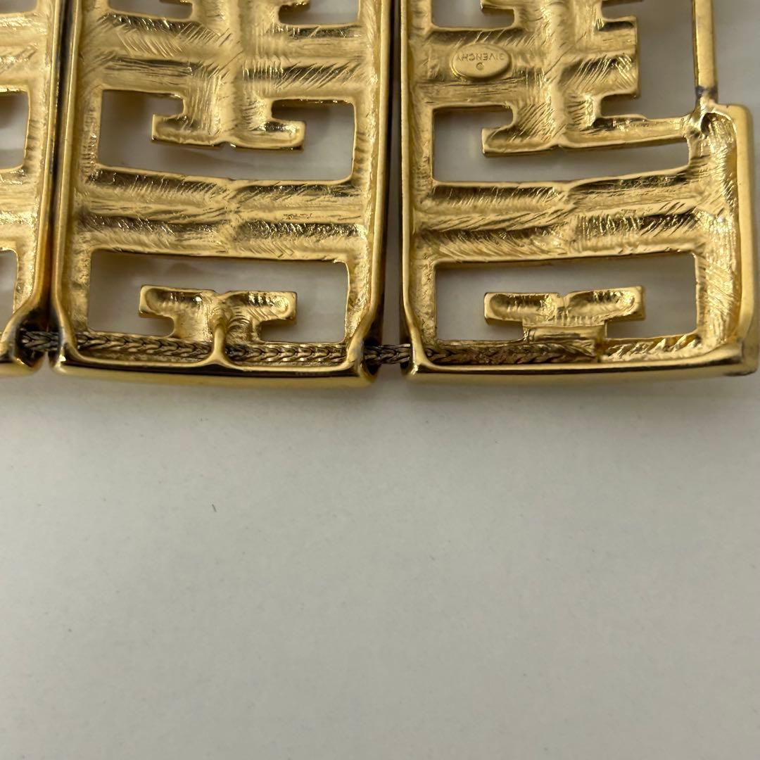 ジバンシー バングル ブレスレット ワイド 幅広 ヴィンテージ