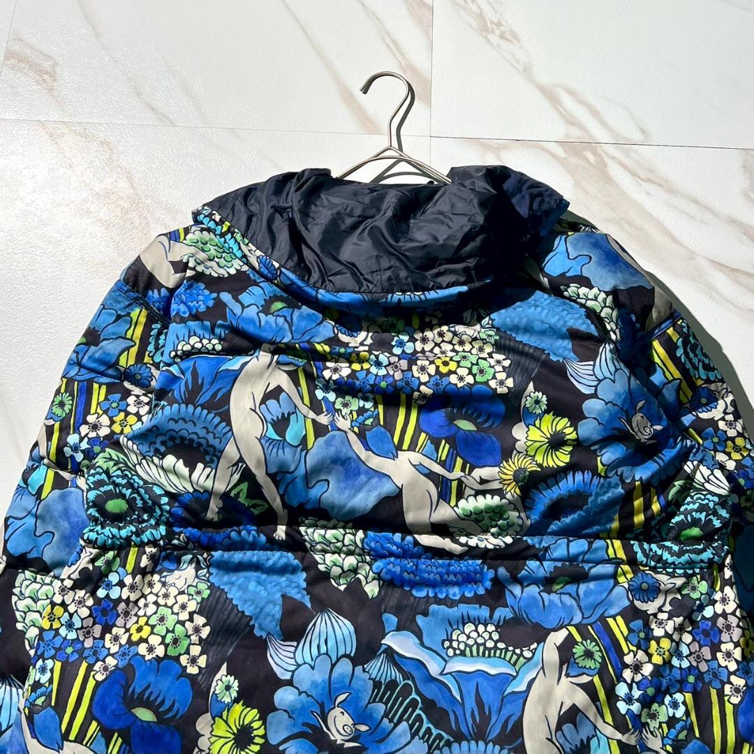 OLLEBOREBLA アルベロベロ リバーシブル ダウン コート ぶたさん 花