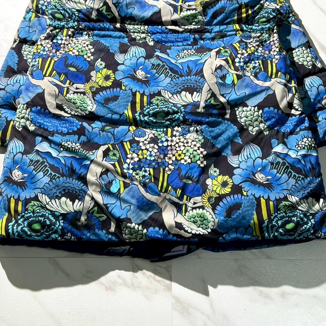 OLLEBOREBLA アルベロベロ リバーシブル ダウン コート ぶたさん 花