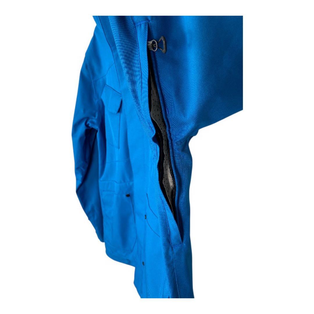 【美品】VOLCOMボルコム スノーウェア スノージャケットUSサイズ S 青