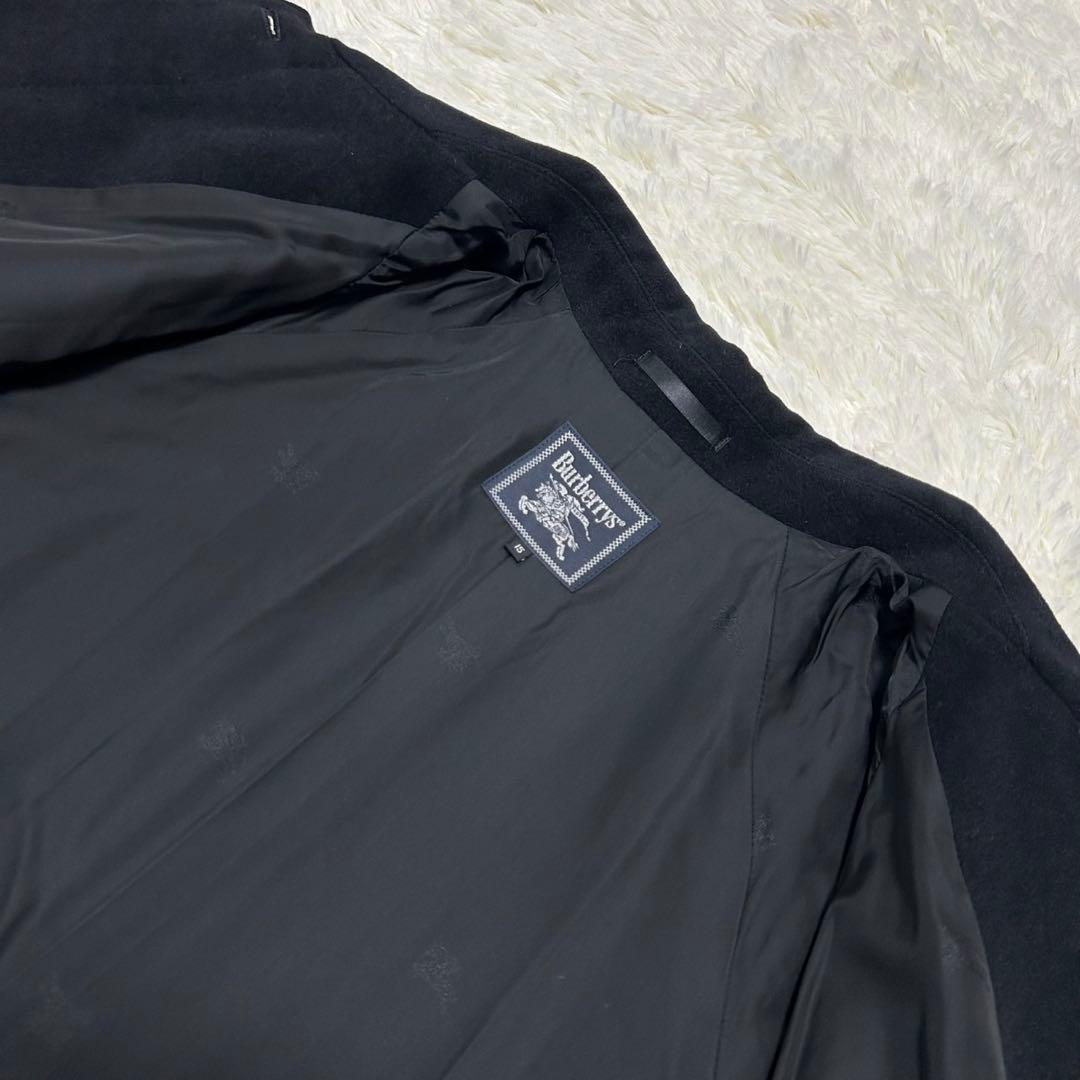 【美品/3L】バーバリー チェスターコート アウター アンゴラ100% Aライン