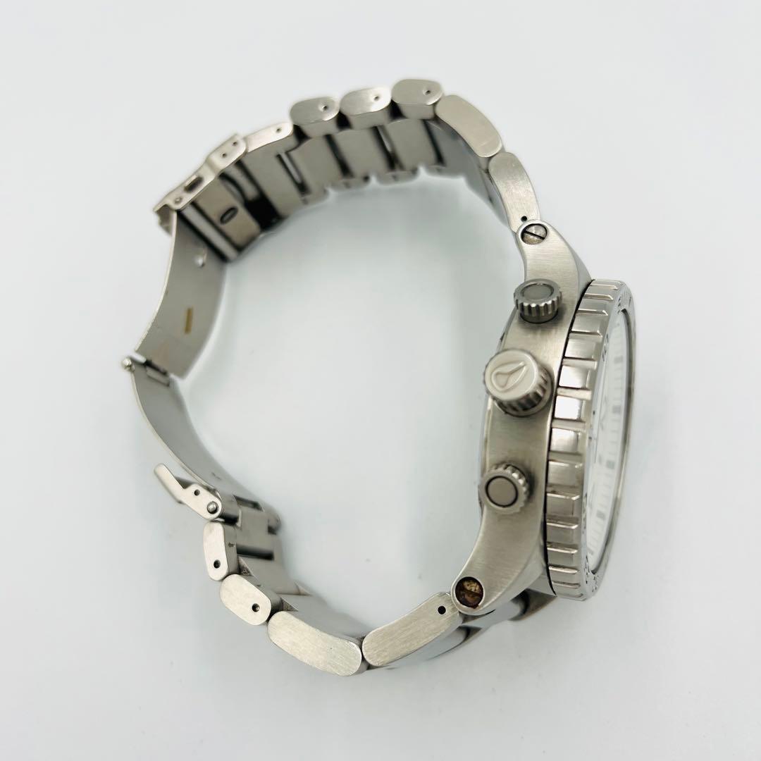 Nixon ニクソン 51-30 クロノグラフ白　ダイバーズウォッチ