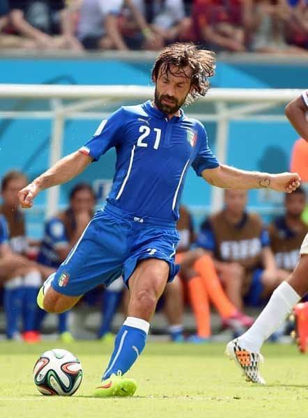 【新品タグ付き】イタリア代表/ピルロ/ホーム/2014W杯モデル