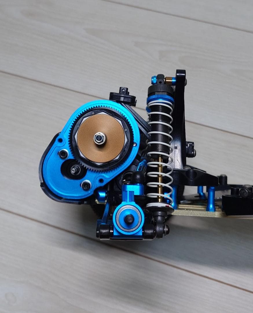 ☆未走行·タミヤ・ザハーク・TRF201 XR アルミロワデッキセット☆