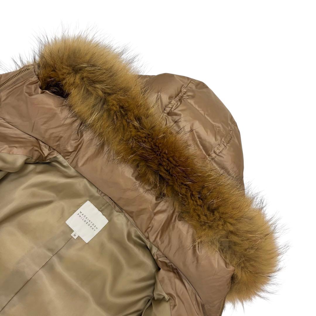 【極美品】軽量‼️極暖‼️フレンチダックダウン90%✨マッキントッシュ ダウンコート