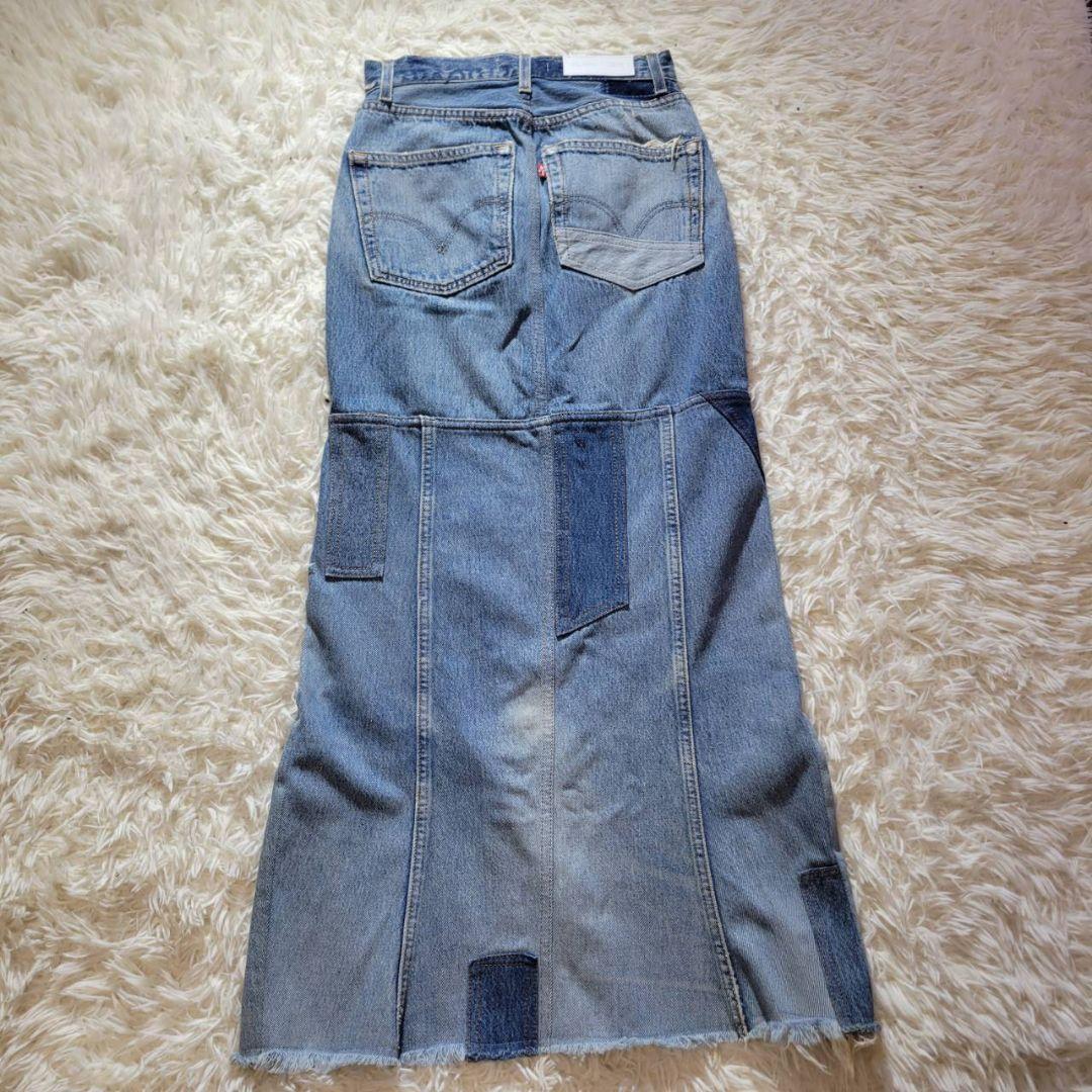 RE/DONE Levi's　リメイク　デニムスカート 　ロング　25　USA製