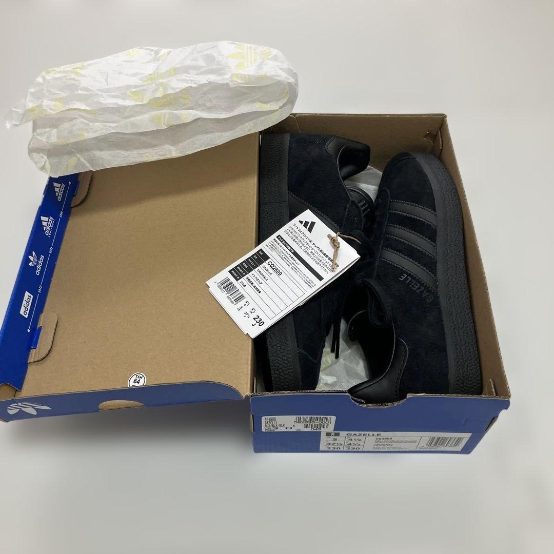 【タグ付き】adidas CQ2809 GAZELLE ガゼル　ブラック