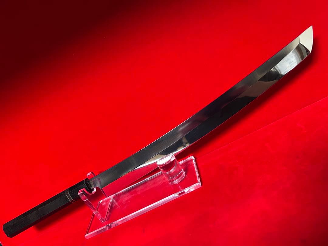 01548 包丁　先丸型　尺三　鏡面仕上げ　箱付　未使用品