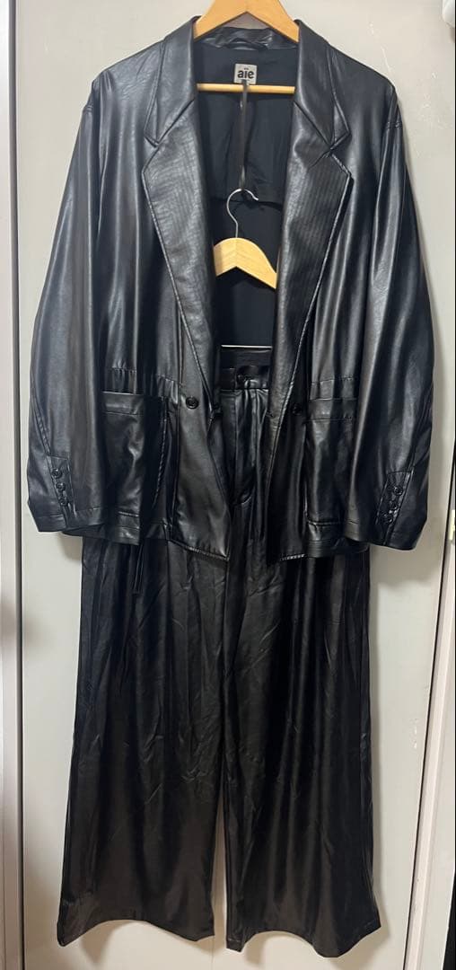 AiE synthetic leatherセットアップ