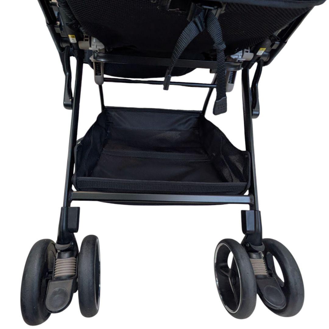 極美品 アップリカ 最上級ベビーカー オプティア クッション グレイス ネイビー