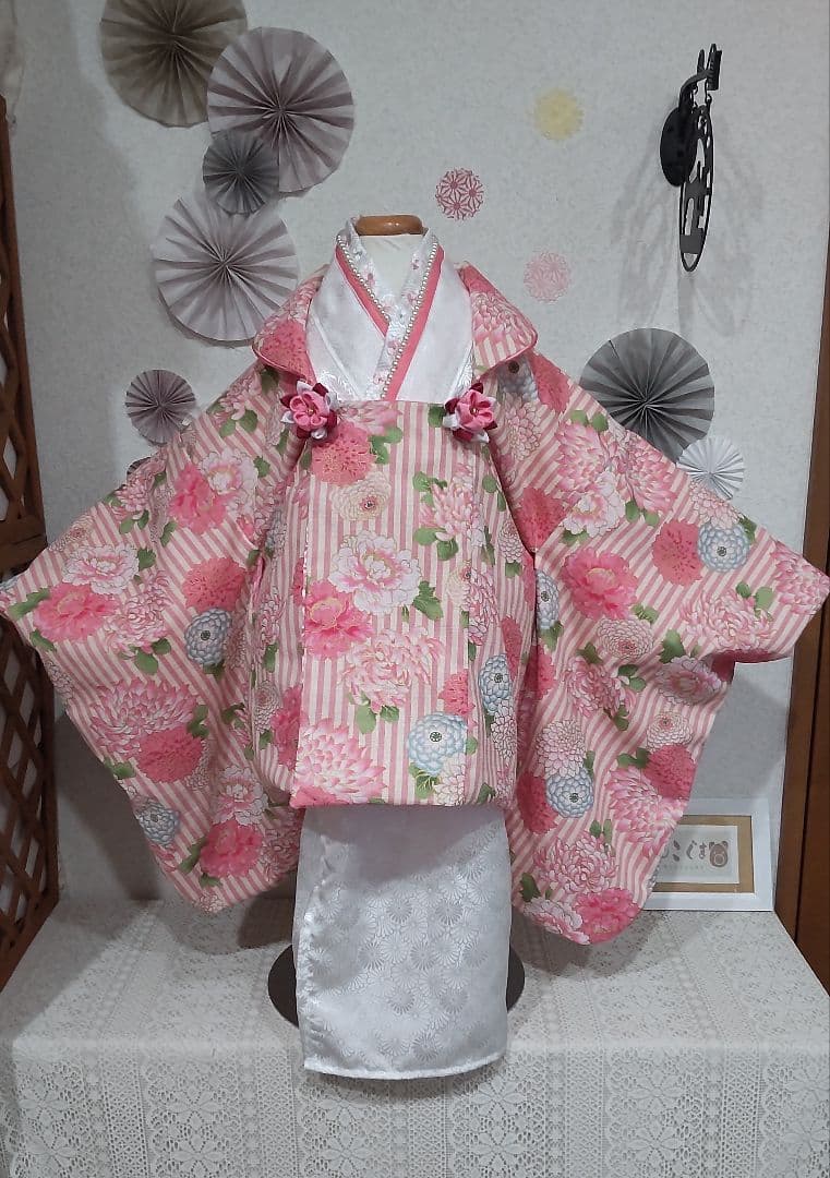 ✿気まぐれ出品✿道行コート風♡女の子セット