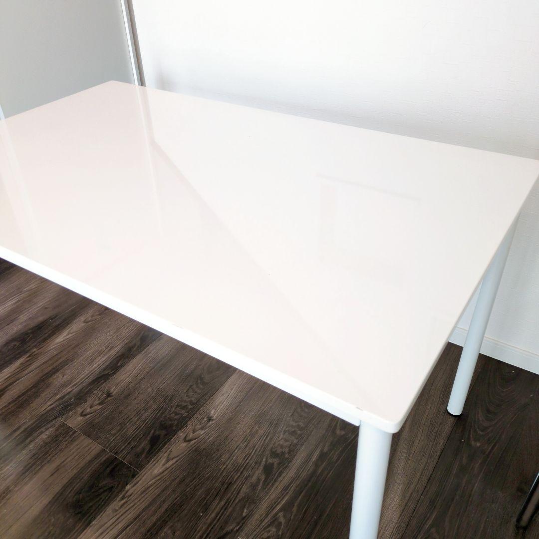 ダイニングテーブル 120cm ホワイト テーブル リビング 家族 おしゃれ