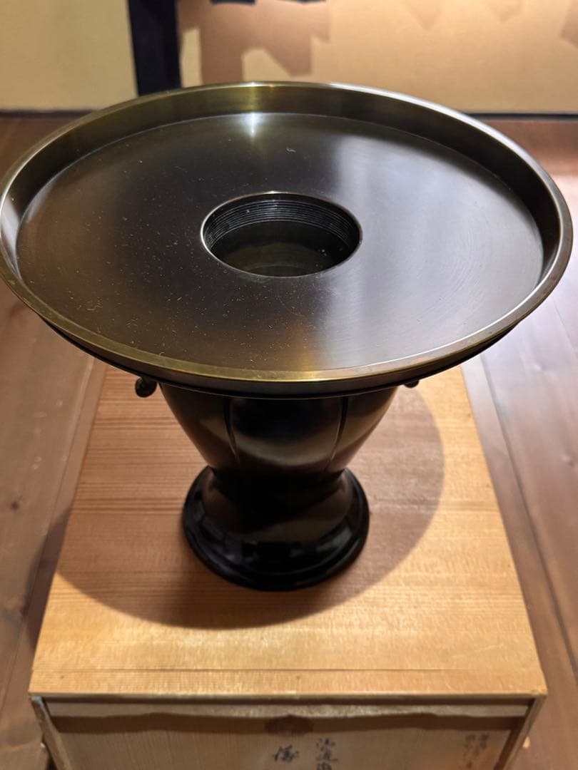 華道　（清水流家元好）クラシック花器