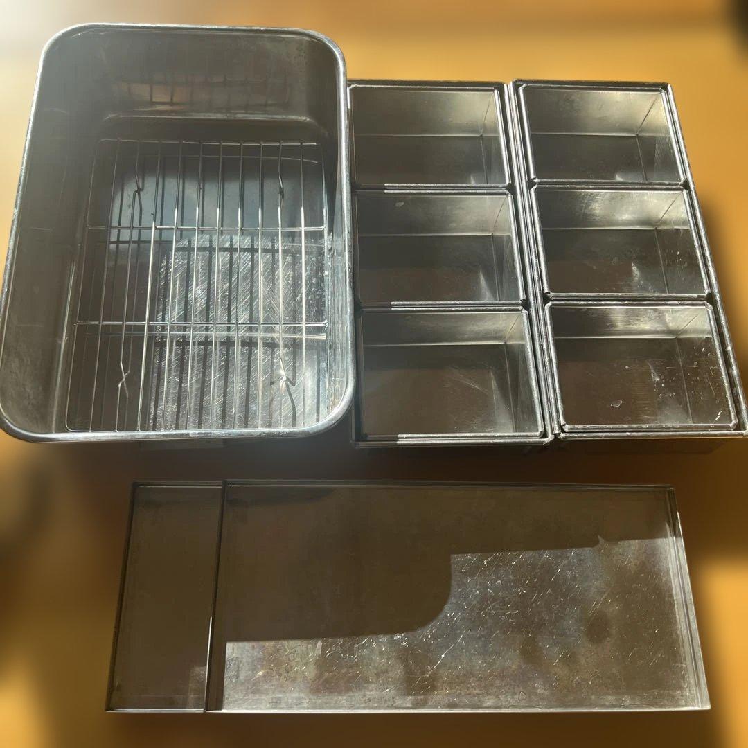 ステンレス　調理用バット　容器セット　タッパ　業務用