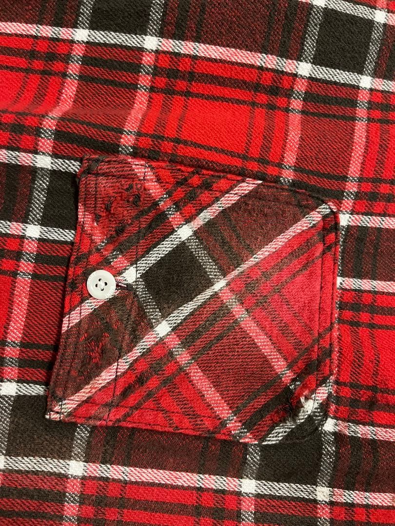 セントマイケル 24AW フランネルシャツ S