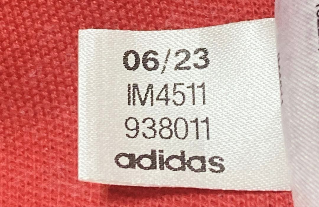 【美品】adidas トラックジャケット　ベッケンバウアー M 赤