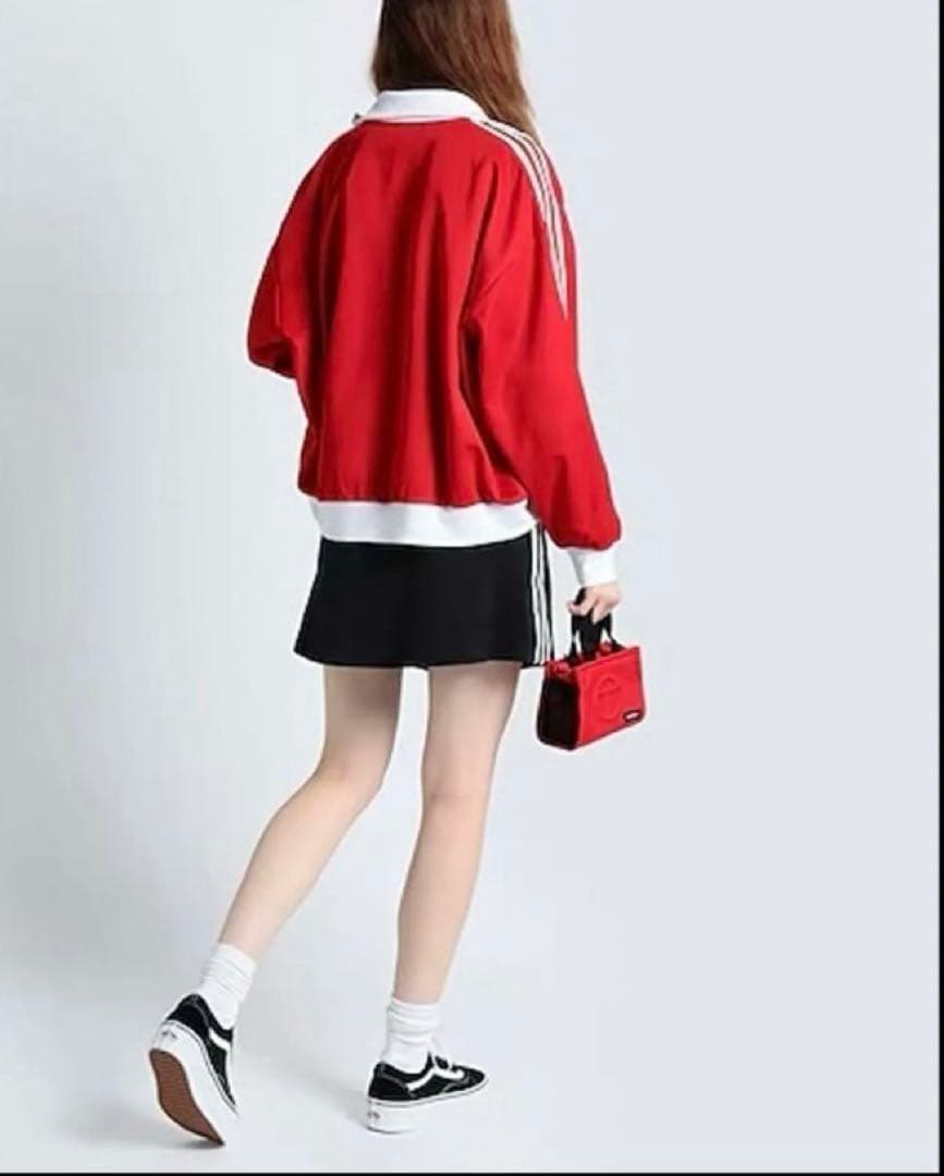 【美品】adidas トラックジャケット　ベッケンバウアー M 赤