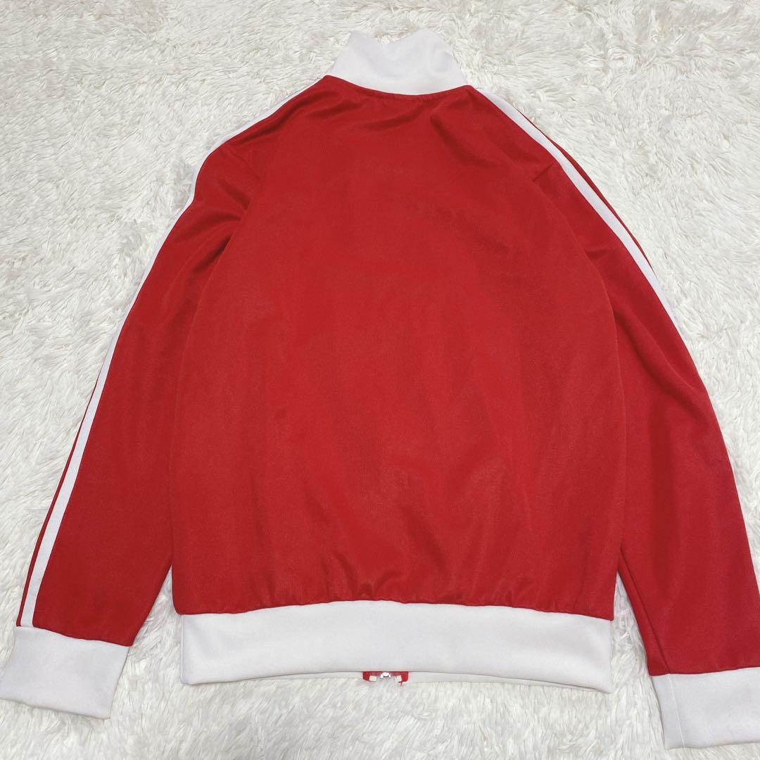 【美品】adidas トラックジャケット　ベッケンバウアー M 赤