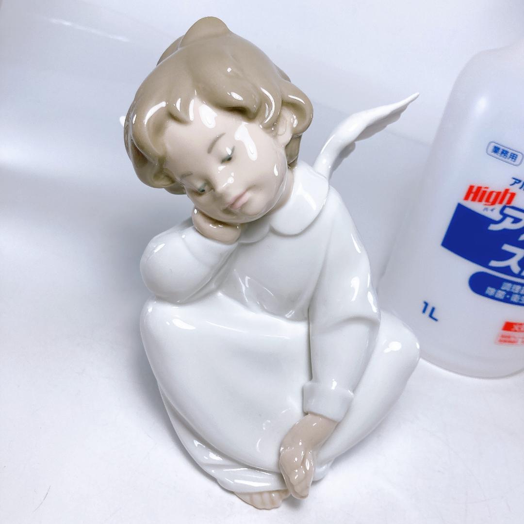 リヤドロ 天使の考えごと・天使の考えごと（なんとかなるよ）2点