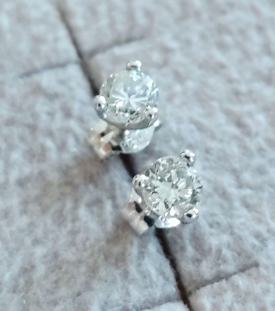 Pt900 ダイヤモンド 0.50ct スタッドピアス ジュワイヨ・正美堂